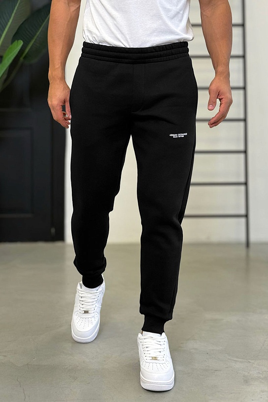 Утеплённые штаны на флисе Armani Exchange