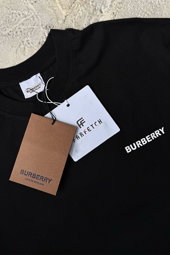 Мужская футболка Burberry TB - Black