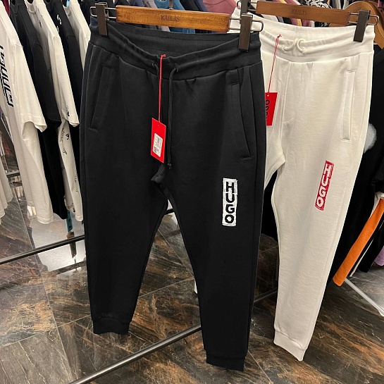 Чёрные спортивные штаны Hugo Boss Dogur