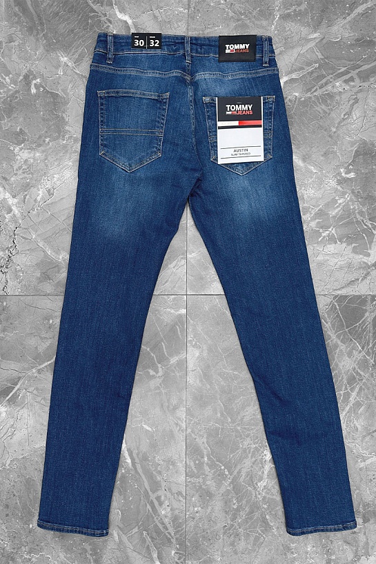 Мужские синие джинсы Tommy Hilfiger Austin Slim Tapered
