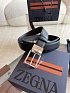 Двусторонний кожаный ремень Zegna premium