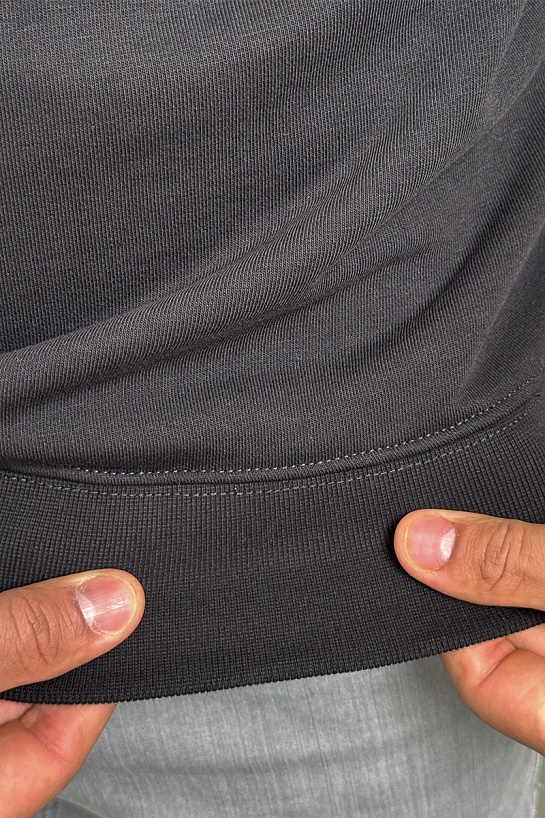 Мужской чёрный свитшот Givenchy Paris logo-embroidered