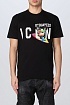 Футболка чёрного цвета Dsquared2 Icon Ciro Cool