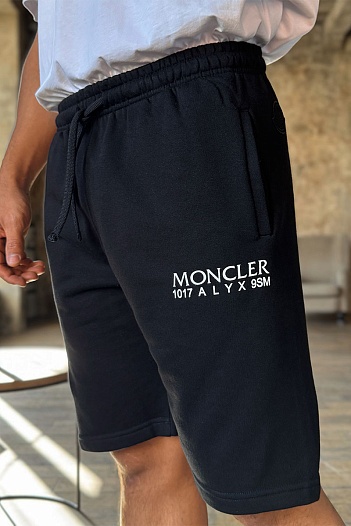 Мужские чёрные шорты Moncler 1017 ALYX 9SM   