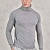Мужская водолазка Loro Piana Premium - Light Gray