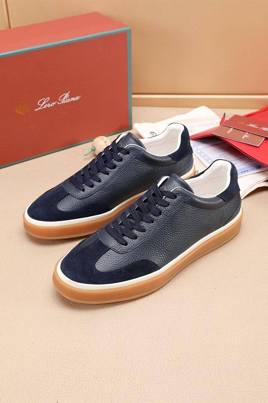 Мужские кроссовки Loro Piana Tennis Walk - Navy