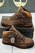 Мужские ботинки с мехом Timberland Euro Rock Hiker - Brown