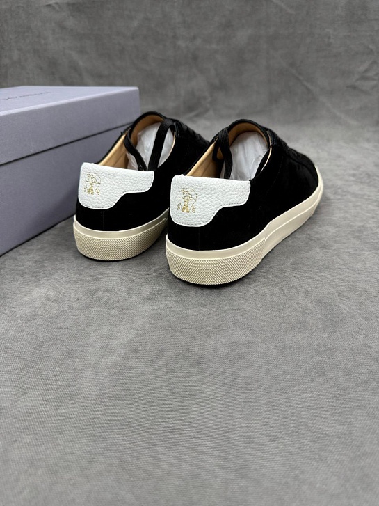 Мужские замшевые кроссовки Brunello Cucinelli