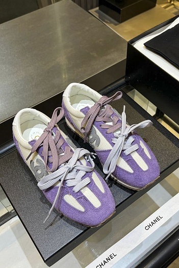 Женские кроссовки Chanel Premium   