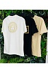 Чёрная футболка Collaboration Fendi x Versace Fendace Logo