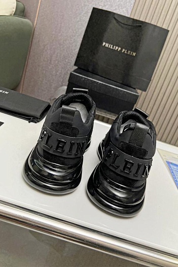 Мужские кроссовки Philipp Plein Hurricane - Black   