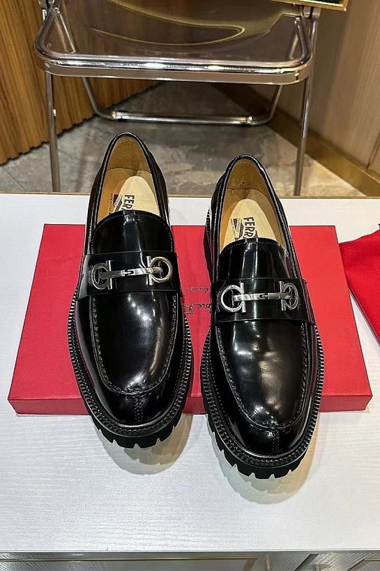 Мужские кожаные лоферы Salvatore Ferragamo