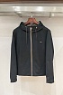 Мужская чёрная ветровка Zegna premium