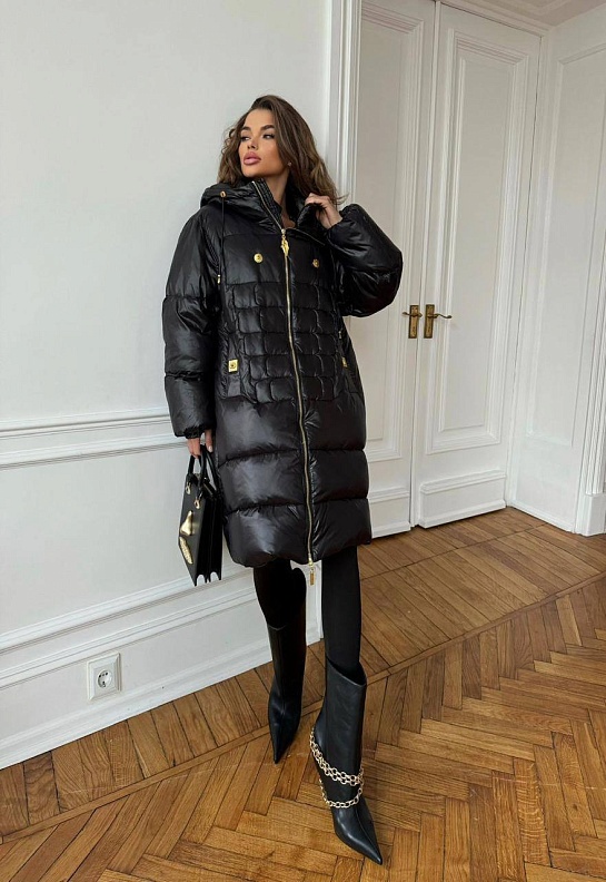 Женский пуховик Schiaparelli Premium - Black