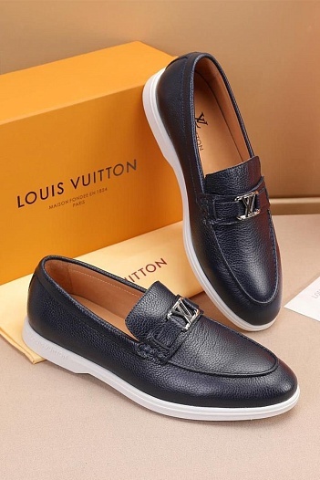Мужские кожаные лоферы Louis Vuitton Estate   