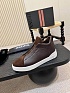 Кроссовки с мехом Ermenegildo Zegna Triple Stitch high-top
