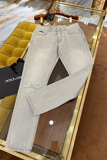 Джинсы Dolce & Gabbana regular fit Premium - Grey   