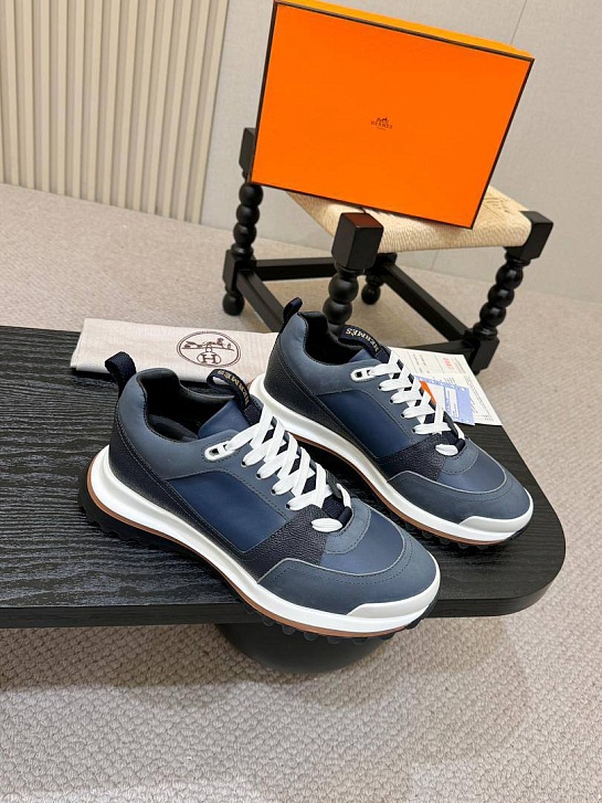 Мужские кроссовки Hermes Leader - Navy