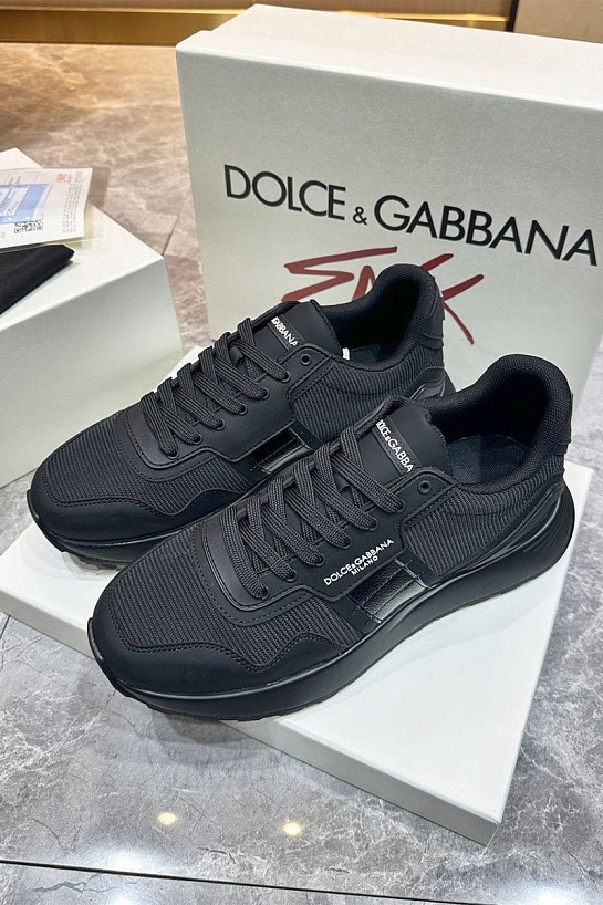 Мужские комбинированные кроссовки Dolce & Gabbana