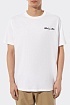 Мужская белая футболка Balmain logo-embroidered