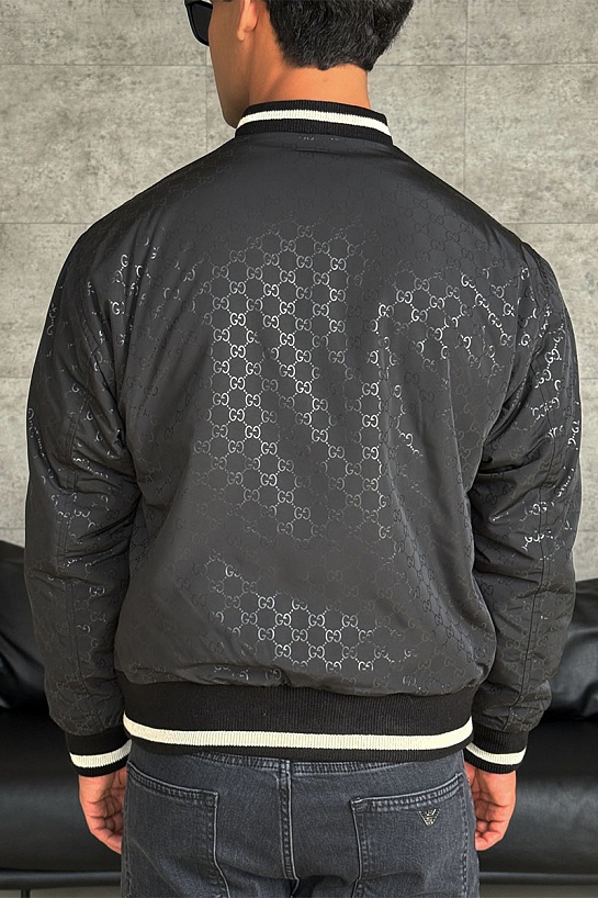 Двусторонний бомбер Gucci GG Monogram