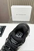 Чёрные комбинированные кроссовки Givenchy TK-MX Runner