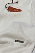 Белый джемпер Loro Piana Zip Neck