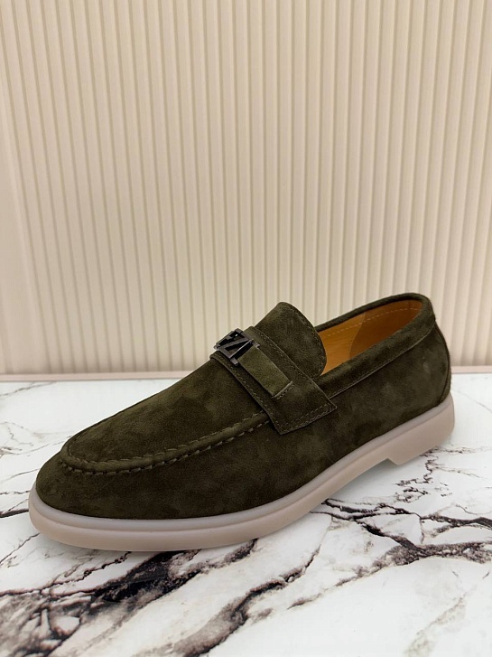 Мужские замшевые лоферы Ermenegildo Zegna