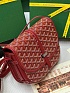Кожаная сумка Goyard Belvedere Messenger PM premium 22x17x6 см