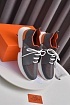 Мужские текстильные кроссовки Hermes Expert - Grey