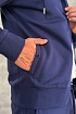 Спортивный костюм фиолетового цвета Moncler side pocket