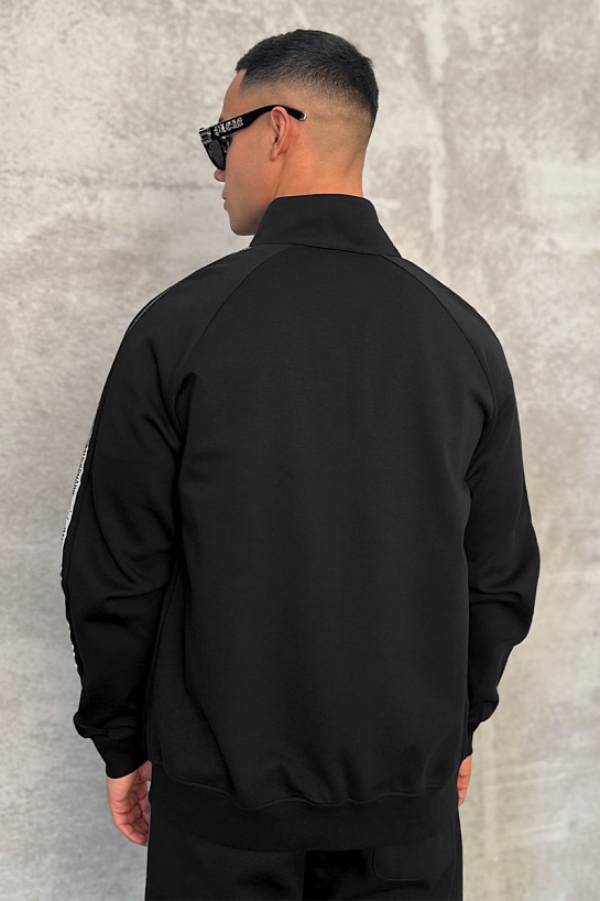 Чёрная кофта на молнии Paul & Shark