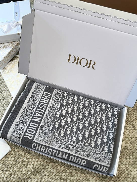 Шарф Dior Oblique Monogram premium 140x140 см