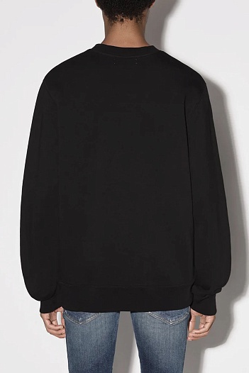 Чёрный мужской свитшот Amiri Rum Label logo-print   