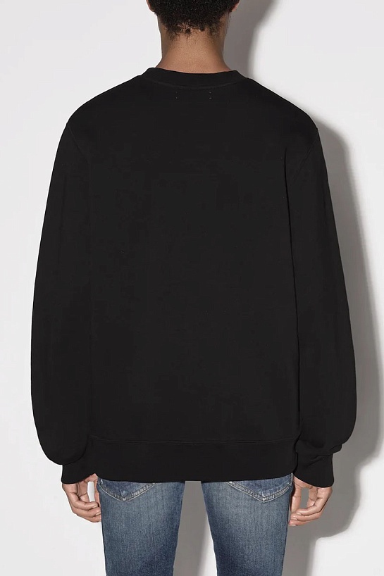 Чёрный мужской свитшот Amiri Rum Label logo-print