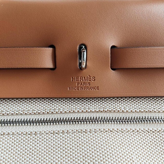 Женская сумка Hermes HerBag 30x26 см - Brown   