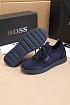Текстильные кроссовки Hugo Boss Titanium - Navy