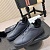 Кроссовки с мехом Ermenegildo Zegna Triple Stitch high-top