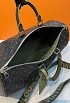 Кожаная дорожная сумка Louis Vuitton Keepall Bandouliere premium 50x28x22 см