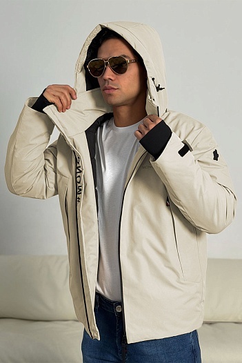 Пуховик Moncler Grenoble Gore-Tex - White Dove   