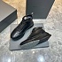 Кожаные кроссовки с мехом Brunello Cucinelli high-top - Black