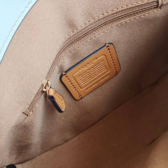 Кожаная сумка Coach Ella Floral 26x17 см