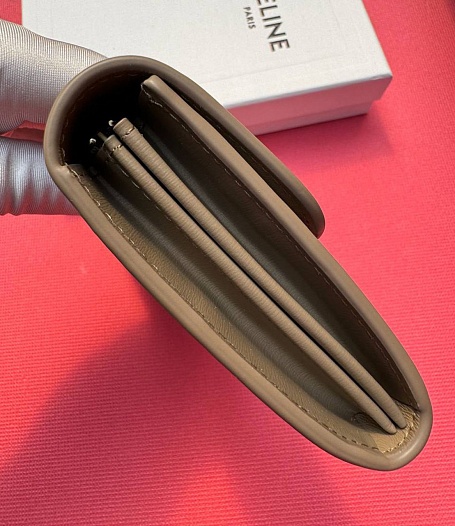 Портмоне Celine Tromphe Premium 19x10x3 см - Brown   