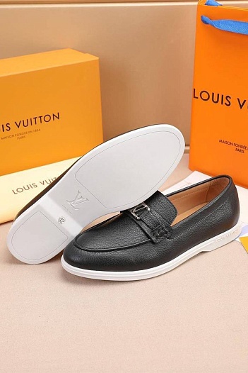 Мужские кожаные лоферы Louis Vuitton Estate   