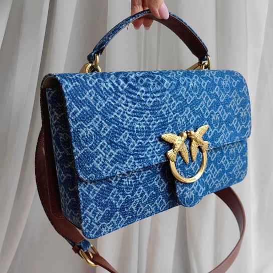 Джинсовая сумка Love Bag 27x16 см