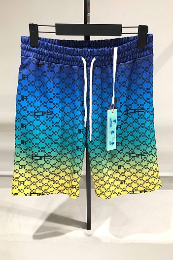 Мужские шорты Off-White Arrows gradient-print   