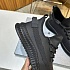 Мужские кожаные кроссовки Prada lace-up - Black