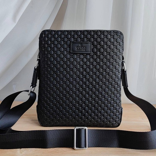 Кожаная сумка Gucci GG Supreme 28х24 см   