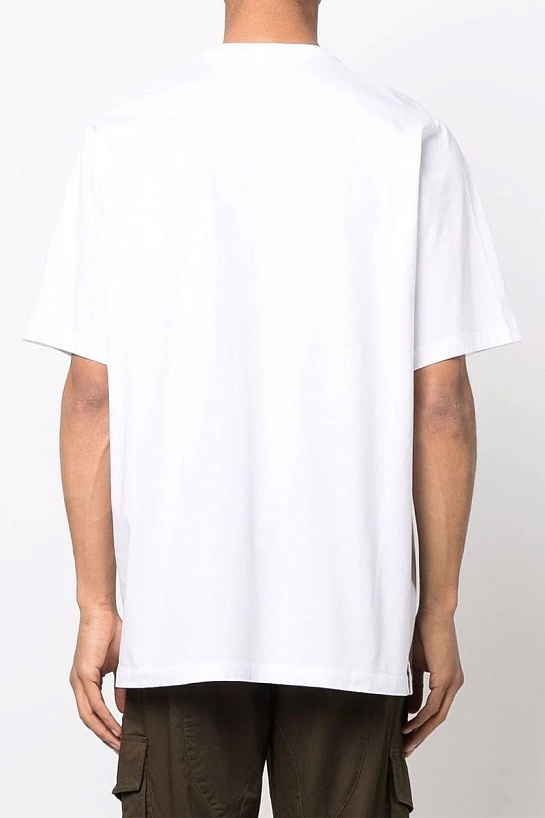 Белая футболка Dsquared2 Volcano Slouch