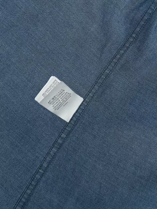 Мужская синяя рубашка Brunello Cucinelli Premium